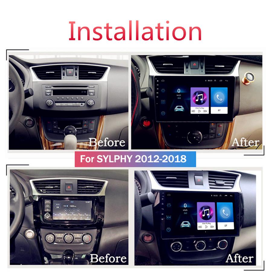 Android 9.1 Головное устройство для Nissan Sentra Sylphy 2013-2018