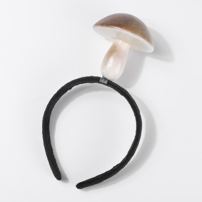 Креативные 3D-ободки для волос с овощами: Аксессуары для волос из моркови, перца, баклажана и зеленых овощей для женщин