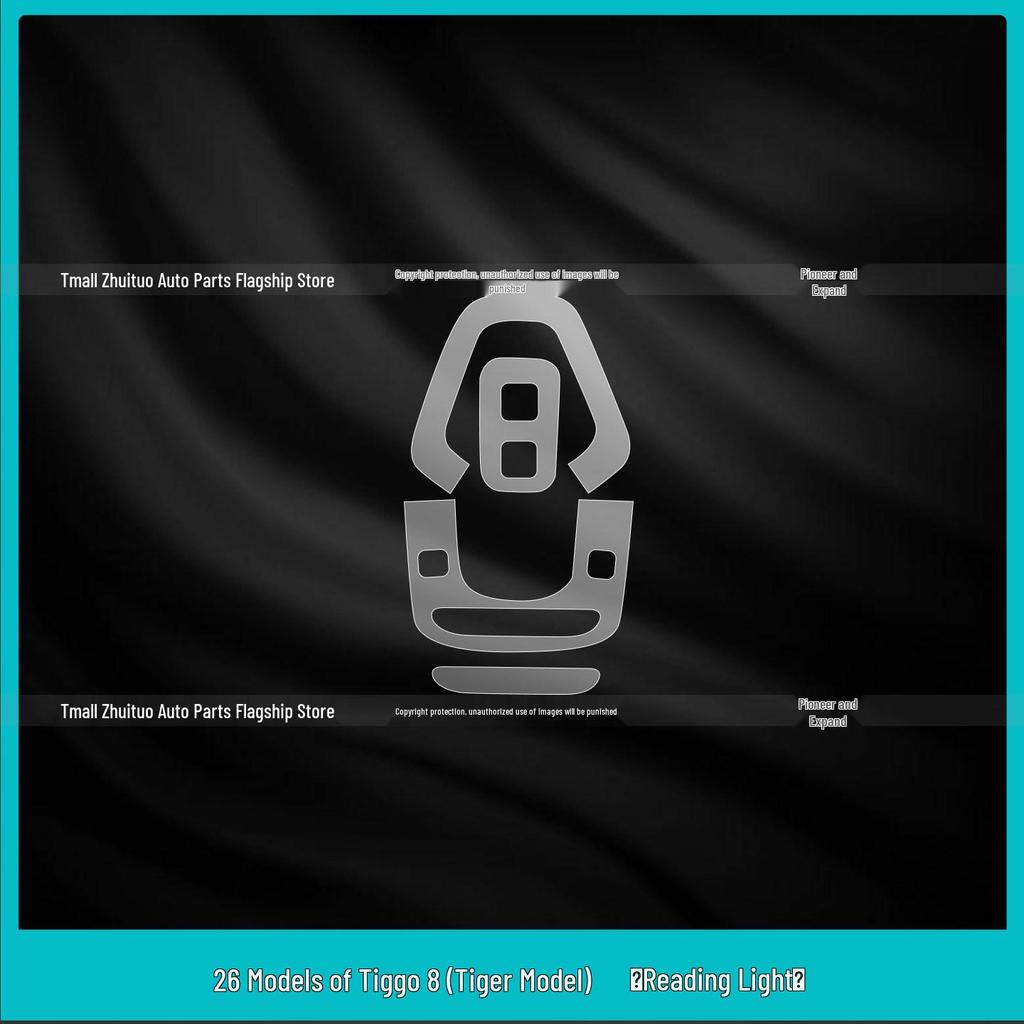 5th Gen Chery Tiggo 8 Gear Shift Button Protection Film for 26 Models