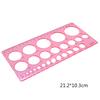 1X Quilling Ruler Template Tool Kit Circle Size Origami Paper Quilled Creat DIY