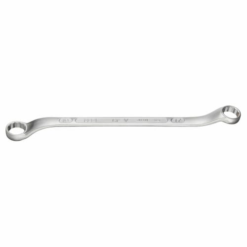 TONE Long Mechanic Open End Wrench (45 x 10), M44-1719, 17 x 19mm Flats