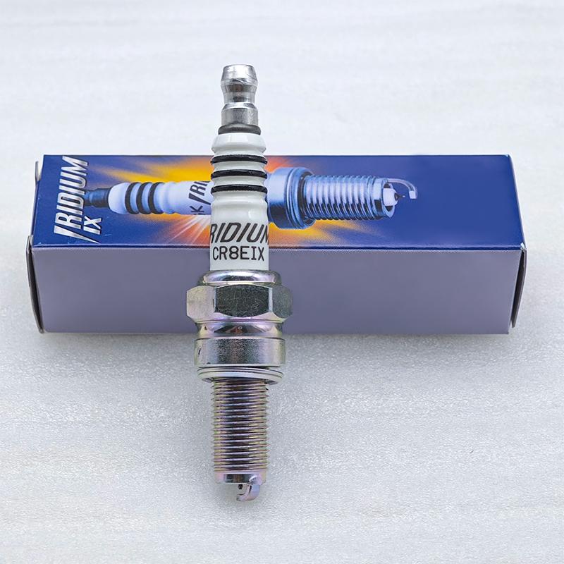 4/8pcs for Motorcycle Iridium Spark Plug CR8EIX 4218 Upgrade CR8E CR8EK