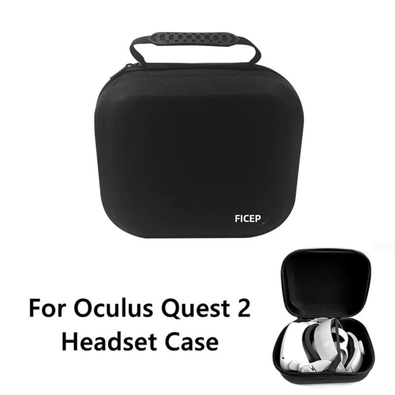 Сумка FICEP для Oculus Quest 2 / Meta Quest 3 / Pico 4, портативные боксы, чехол для переноски VR-гарнитуры, жесткий кейс-органайзер из EVA