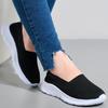 Женские кроссовки, легкая летняя обувь для женщин, повседневная обувь на плоской подошве, женские лоферы больших размеров, нескользящие теннисные туфли Slio On