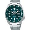 Мужские автоматические механические часы Seiko 5 Sports SRPD61K1 Изумрудно-зеленые Водонепроницаемость 100 м Нержавеющая сталь