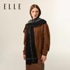 ELLE Women's Double-Sided Silk Jacquard Scarf
