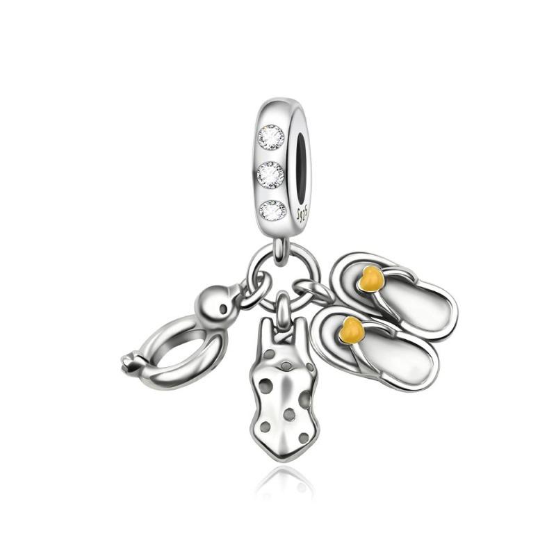 Оригинальные медные разноцветные расписные шармы, художественные бусины-палитры, подвески, подходят для браслета, ожерелья, DIY ювелирные изделия, подарок