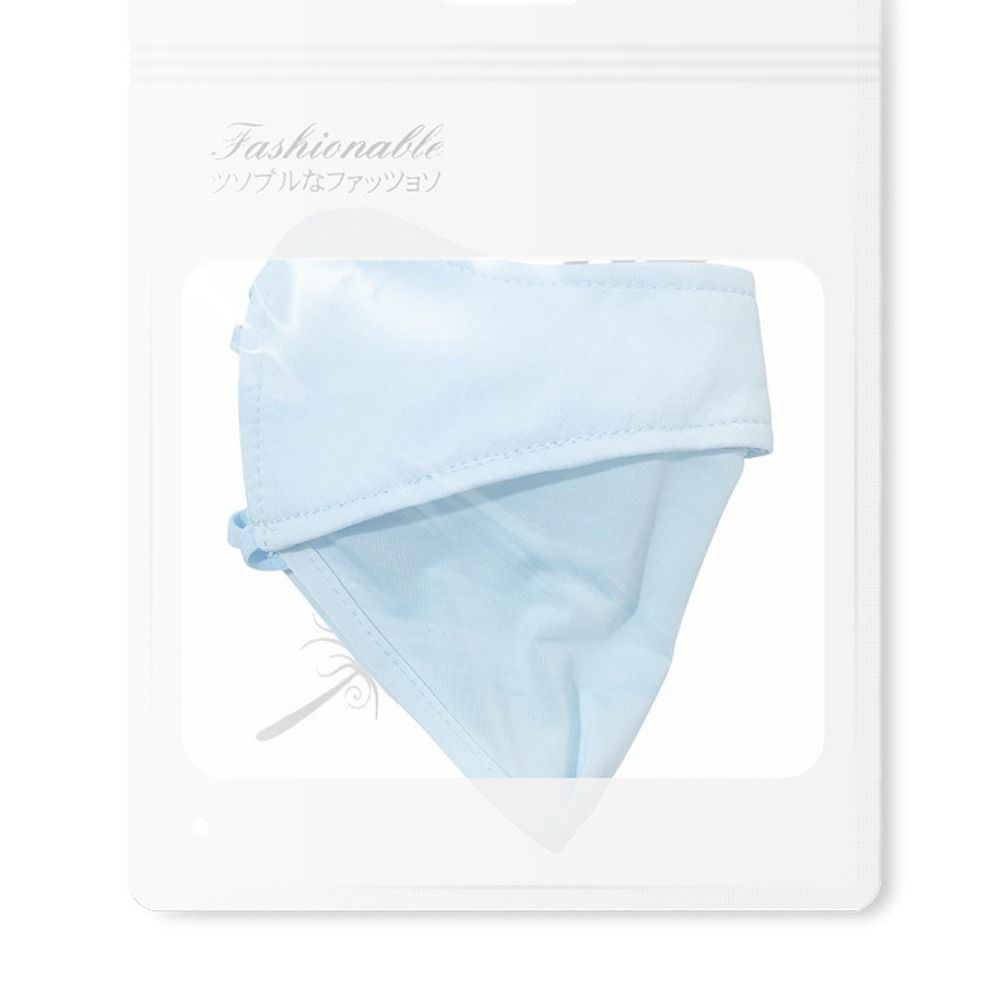 Регулируемая спортивная маска Ледяной шелк Шарф для лица Подарок Маска для лица Женщины