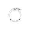 Swarovski Hyperbola Cocktail Mixed Cut Rhodium Plated Ring Women rings Silver 5665341