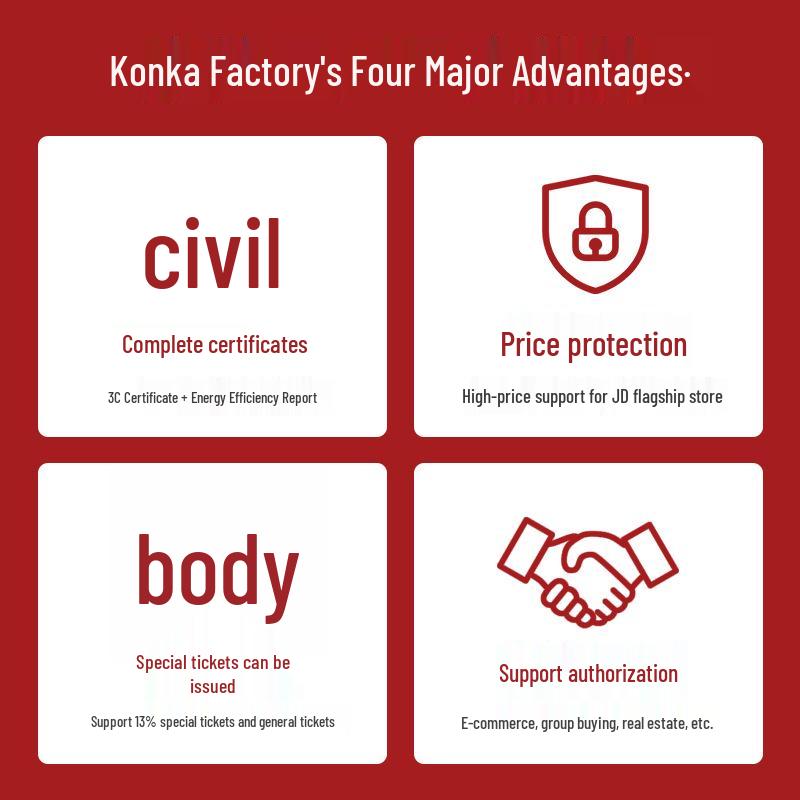 Газовая плита Konka 5,2 кВт с высокой мощностью и автоотключением – Одноконфорочная для бытового использования с природным газом