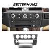 Для BMW 5 серии E60 2004-2009 Из Алькантары Рамка-накладка на панель CD центральной консоли Стикер Performance Аксессуар для интерьера автомобиля