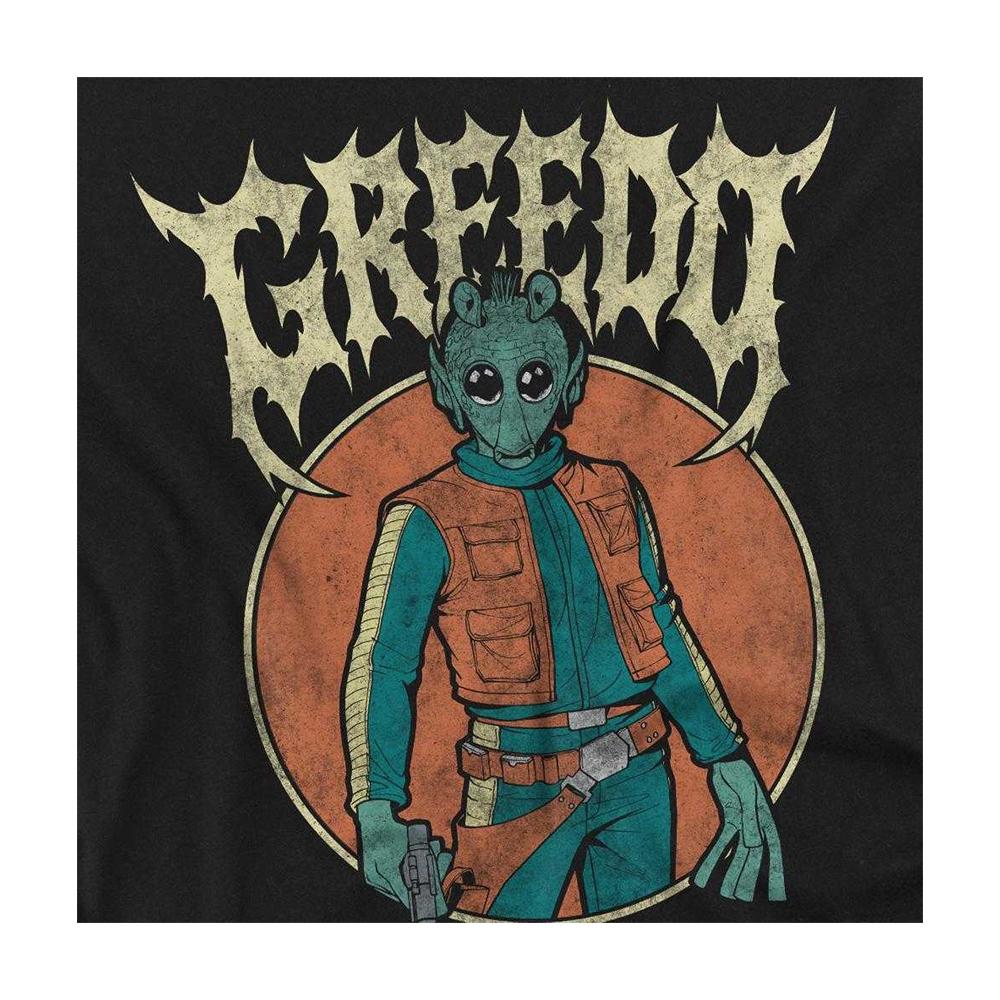 Star Wars Unisex Adult Greedo Metal T-Shirt