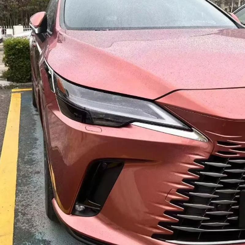 For Lexus RX 350 350h 450h+ 500h   2024 ABS Mirror Car Headlight Eyebrow Light Cover Trim Cover Trim 4Pcs Accessories