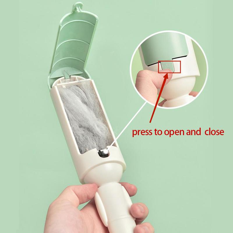 Pet Hair Remover Reusable Pet Lint Roller Brush Multi-purpose Sofa Clothes Hair Sticker Roller Sticker Lint Remover