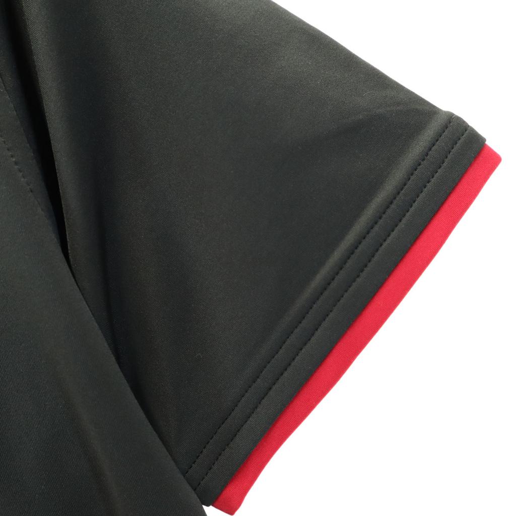 Неиспользованная рубашка adidas golf с коротким рукавом на молнии до половины L/G серия Black женская б/у