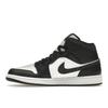 Мужские кроссовки Air Jordan 1 Mid SE Panda Elephant Black Off-Noir White FB9911-001
