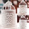 Antique Moroccan Style Lantern Hollow Candle Holder Stand Wedding Romantic Decor