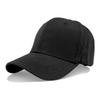 Stylish Plain Cotton Baseball Cap with Sun Protection and Embroidered Design