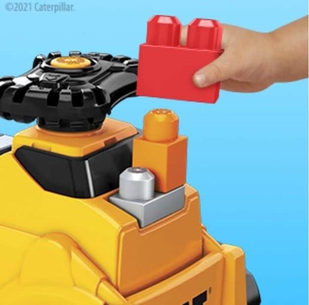 Конструктор блочный Mega Bloks CAT Транспортное средство HDJ29
