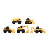CatToysOfficial - CAT Little Machines 5 Piece Construction Toy Vehicle Playset for Ages 3 and Up - Dump Truck, Wheel Loader, Bulldozer, Backhoe,
