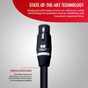 MONSTER CABLE Microphone Cord, XLR Male to XLR Female, 10 Feet, for Studio Pro 2000 Mic, SP2000-M-10, 600573