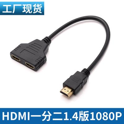 Кабель-адаптер HDMI, разъем HDMI, позолоченный интерфейс, высокое разрешение, плоский удлинитель «папа-мама»