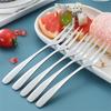 Fruit Fork Stainless Steel Two-toothed Fork Cake Fork Western Small Fork Multifunctional Household Kitchen Accessories