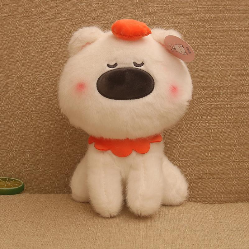 Nose Big Fruit Dog Plush Toys Cute Cartoon Girl Holiday Wedding Gifts Dolls