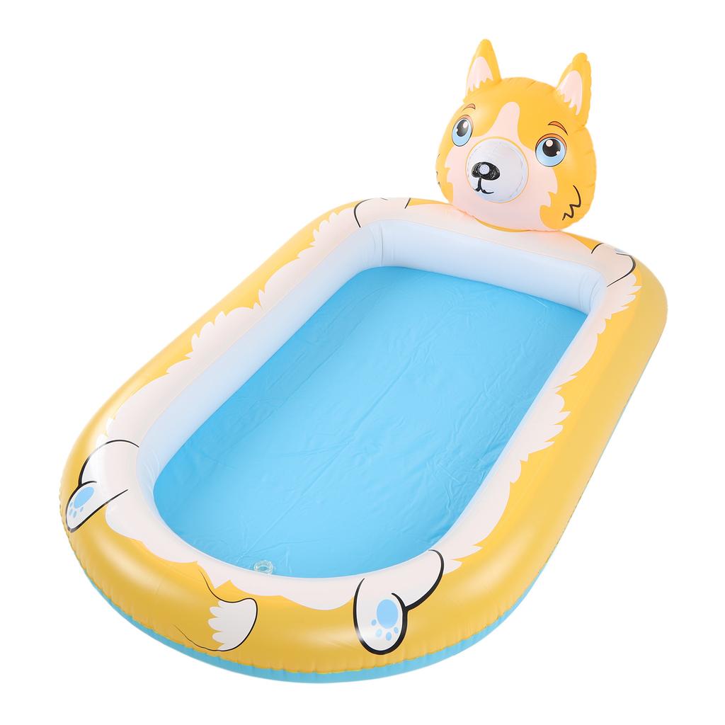 Inflatable Sprinkler Pool PVC Kids Cute Water Spray Pad Splashing Fountain Toys for Outdoor