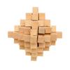 Intelligent Wooden Brain Puzzle Teaser Prevent Alzheimer s Disease Educational Puzzle Lock Toy