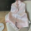 Women's Pink Embroidered Tassel Vest - Tang Suit Style for Spring/Autumn 2025