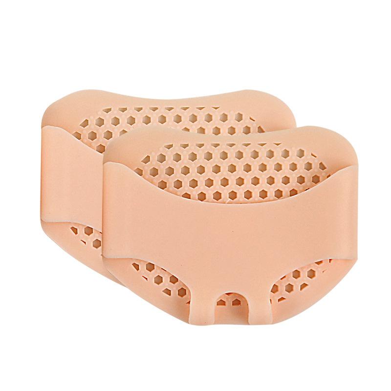 Силиконовые подушечки для передней части стопы для женщин, облегчающие боль при ношении высоких каблуков, дышащие подушечки для ухода за ногами, полустельки-подушечки, аксессуары