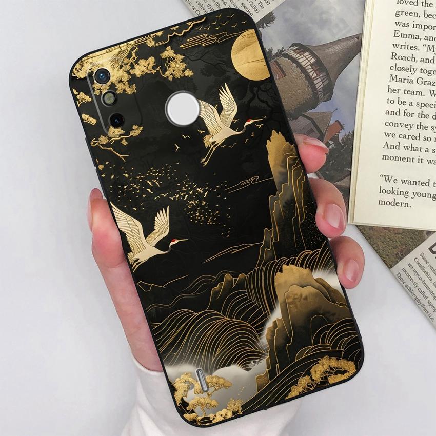 Для Tecno Spark GO 2023 2022 2021 2020 2 3 Camon 12 15 Air Pro Pop 7 Чехол для телефона Милые мультяшные животные Матовые силиконовые задние крышки Для Tecno Накладка