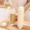 Condiment Dispenser Squeeze Sauce Bottle Big Capacity Reusable Condiment Container Double Head Kitchen Tool for Liquids Sauces