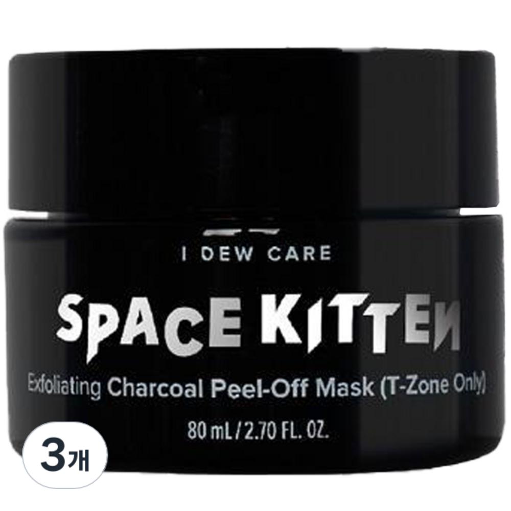 Маска-пленка Iducare Space Kitten Dead Cell Sebum Care Peel Off Mask Pack, 1 упаковка, 3 упаковки