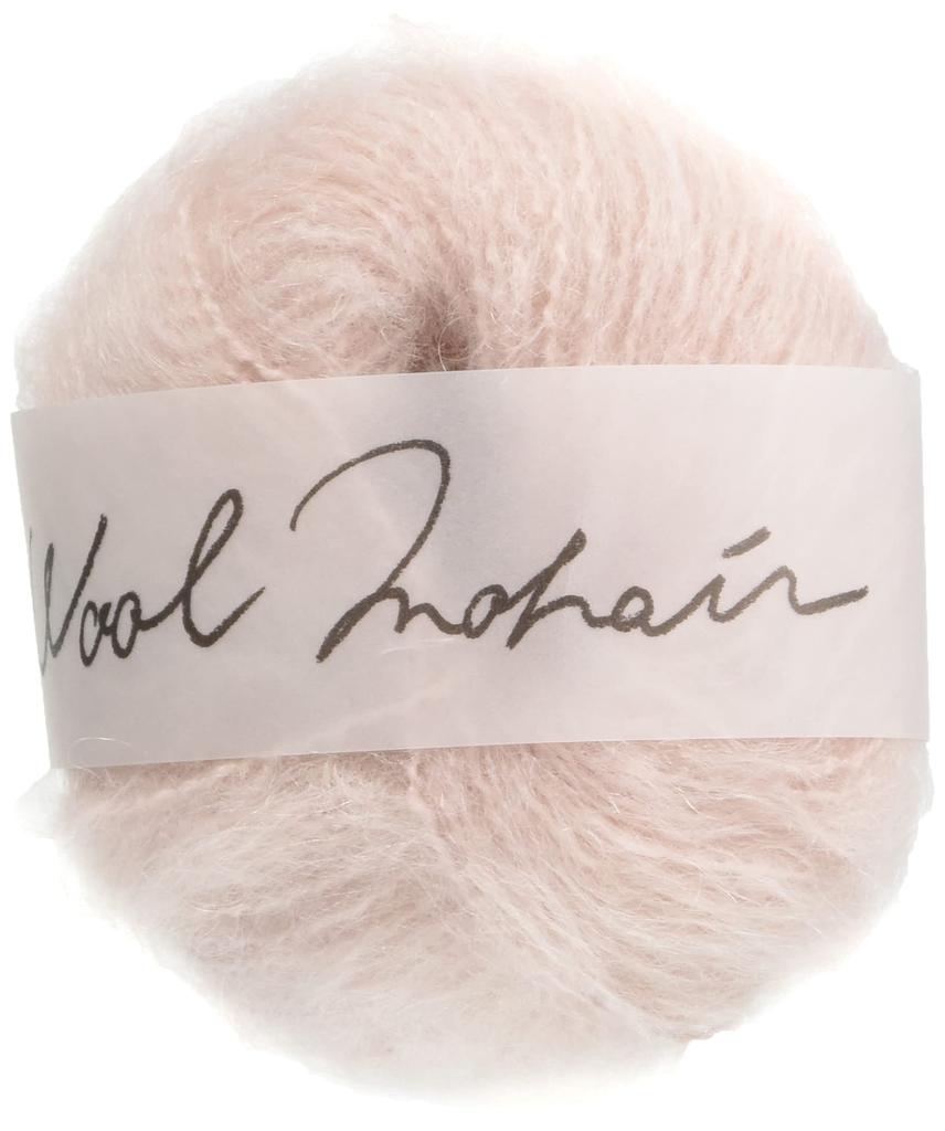 Пряжа DARUMA Шерсть Мохер Средней Толщины Розовая 20г 46м Набор из 5 мотков Кол.9 Прибл.. 01-6320