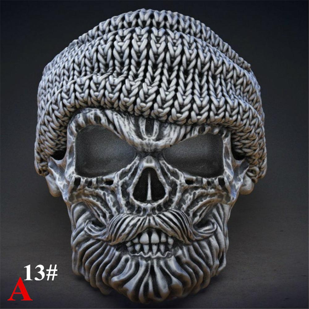 Прохладные украшения на палец Индийский рок Байкер Хип-хоп Готические винтажные кольца Череп Панк