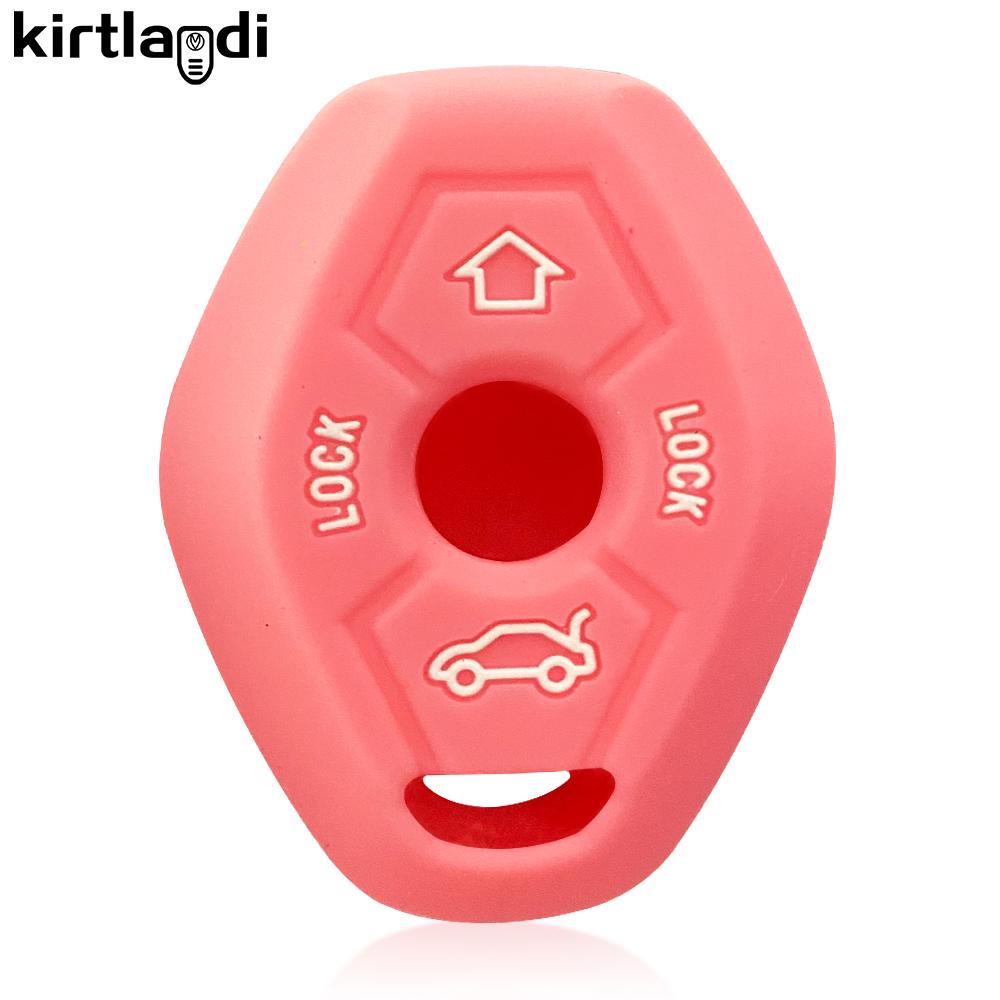 Silicone Key Cover Remote Case Shell for BMW E63 X5 E53 X3 F83 E46 E39 E38 E60 E61 E64 Series 3 5 7 330i Z3 Z4 E85 E86 M5 325i