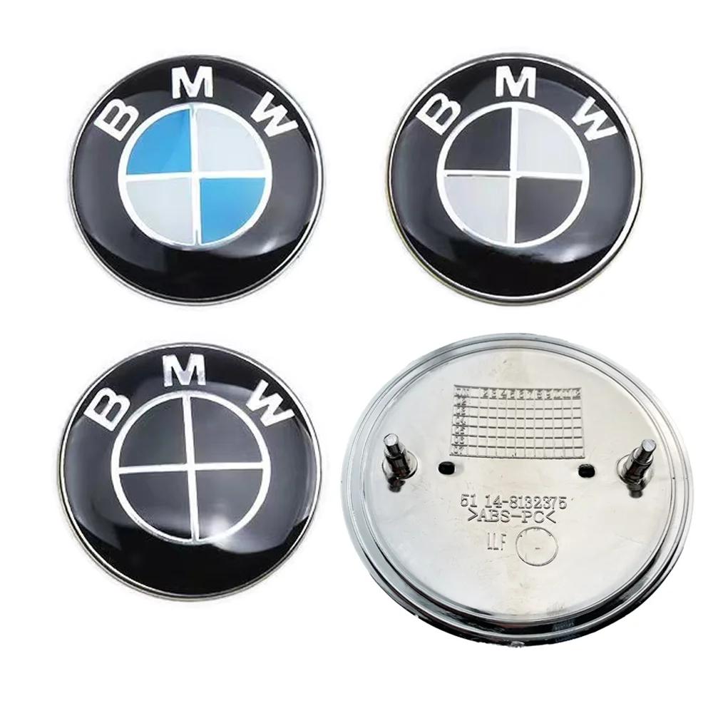 82mm 74mm Front Hood Emblem Trunk Rear badge logo For BMW MIni E36 E39 E46 E60 E90 E90 F01 F10 F30 E93 G01 G20 G21 F15 X5 3 wzdr27 jnfb1