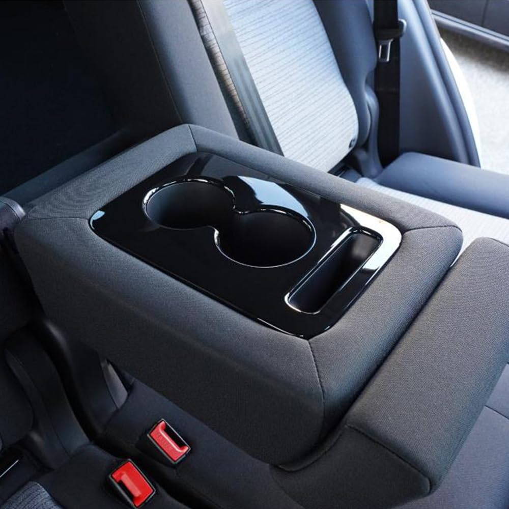 Rear Cup Holder Panel for Cover/Interior X-TRAIL SWD-DG T33/SNT33 (Black, 1-Piece, ABS) (X-TRAIL01-BK)