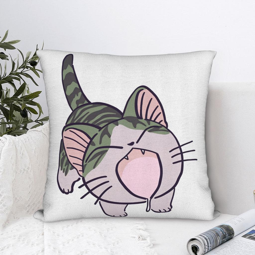 Pillow Cover CChis SSweet HHome Cat Novelty Pillow Case For Sofa Home Decor Pillowcases
