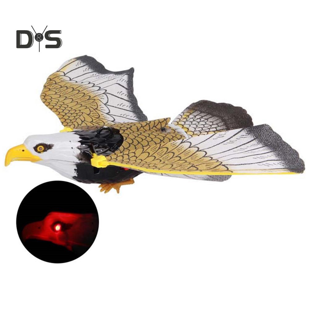 Электронная модель Flying Eagle Sling Hovering Bird со светодиодным звуком, детская игрушка в подарок