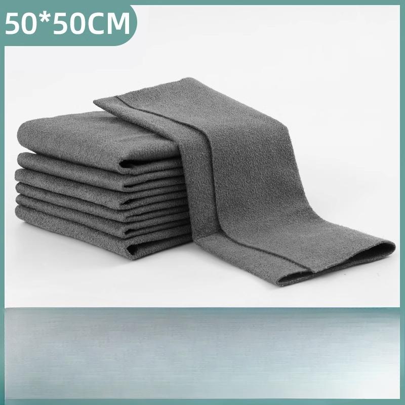 Ткань для мытья стекол без разводов и водяных знаков, утолщенная впитывающая ткань для бытовой уборки зеркал