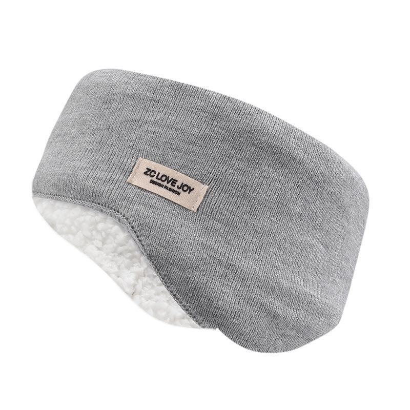 Men's Windproof Velvet Earmuffs for Outdoor Running: Warm, Cold-Resistant, Autumn-Winter Sports Earmuffs