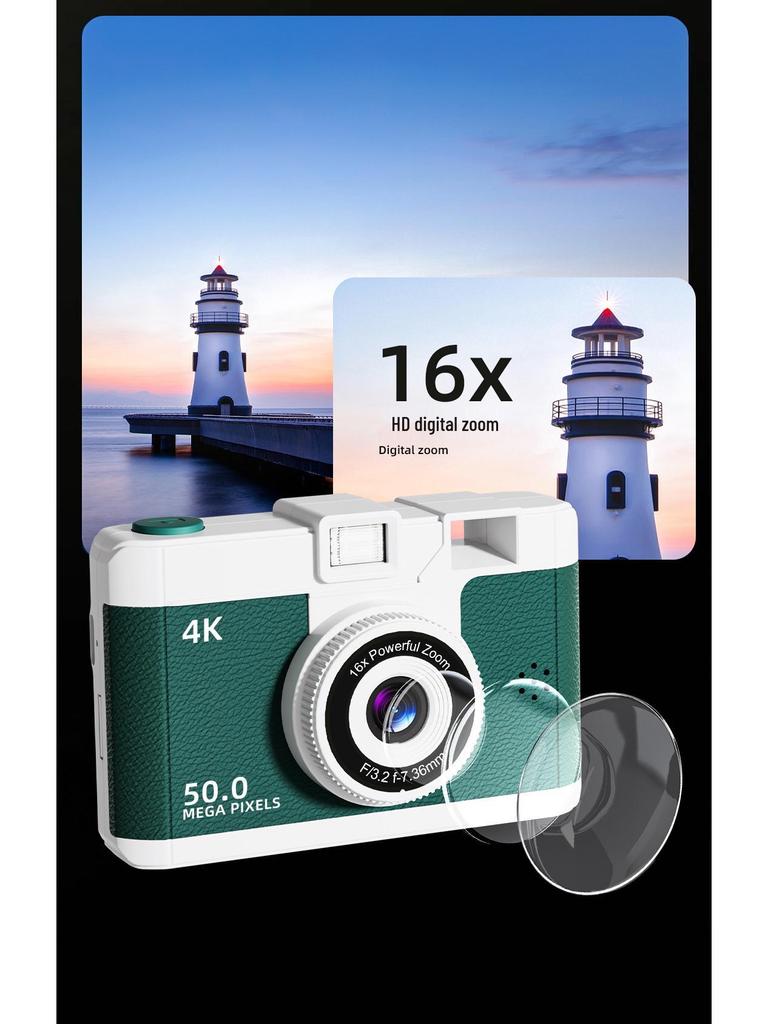 Новая Wi-Fi CCD-камера: Автоматическая печать, Фотографии сверхвысокого разрешения, Двойные передняя и задняя камеры, Видеозапись