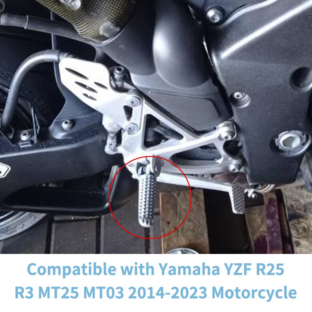 Подножки для мотоцикла Задние Передние Для Yamaha YZF R1 1998-2025 R6 2003-2020 YZF R6S R1M Мотоциклетные аксессуары