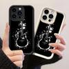 JT96 Пустой нотный лист для iPhone 17 16 15 14 Pro Max Samsung S26 S25 S24 Ultra A17 A16 A07 A56 A06 Xiaomi 15T Redmi 14C 15c Note 14 Мягкий чехол из ТПУ