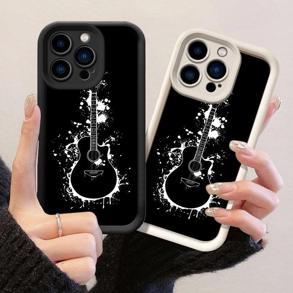 JT96 Пустой нотный лист для iPhone 17 16 15 14 Pro Max Samsung S26 S25 S24 Ultra A17 A16 A07 A56 A06 Xiaomi 15T Redmi 14C 15c Note 14 Мягкий чехол из ТПУ