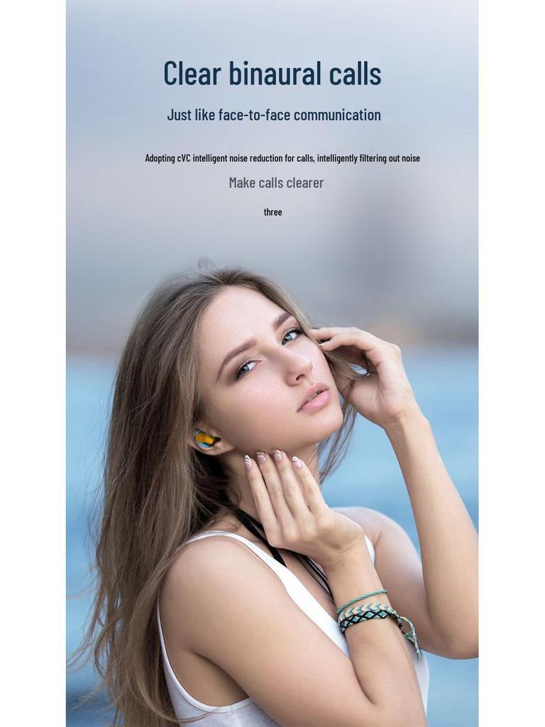 Высококачественные беспроводные спортивные наушники-вкладыши Bluetooth 5.4 для Huawei, Apple, vivo