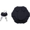 Fuel Cap Assy 265-8575 2658575 compatible with Caterpillar Loader 901C 902C 903C Excavator 303.5C 303.5D 303.5E 303C CR 303E CR 304C CR 304D CR 304E